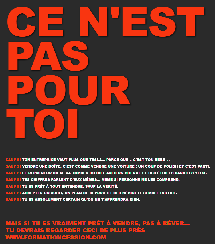 si tu sais tout ce n'est pas pour toi
